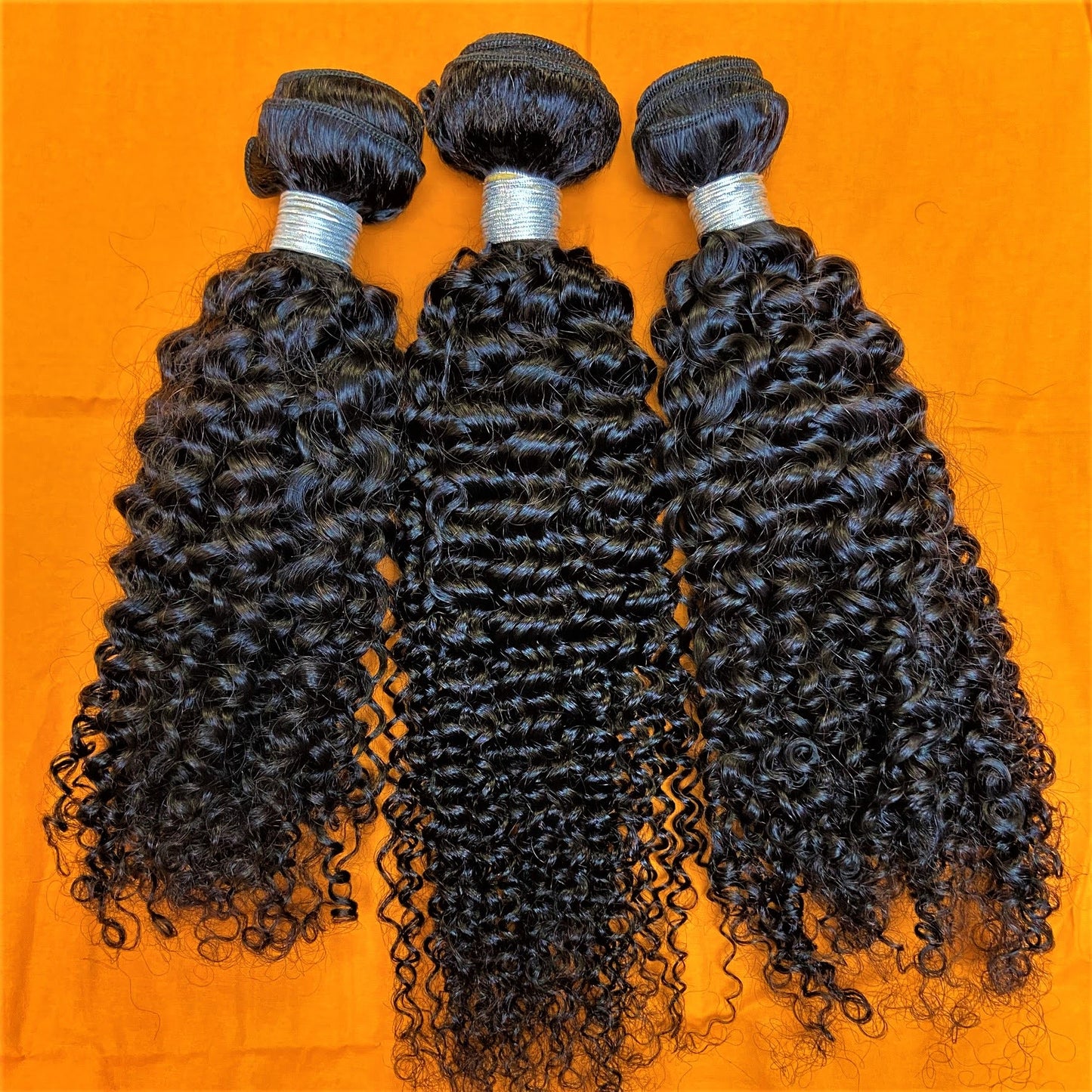 Black Weft Bundles Extensions