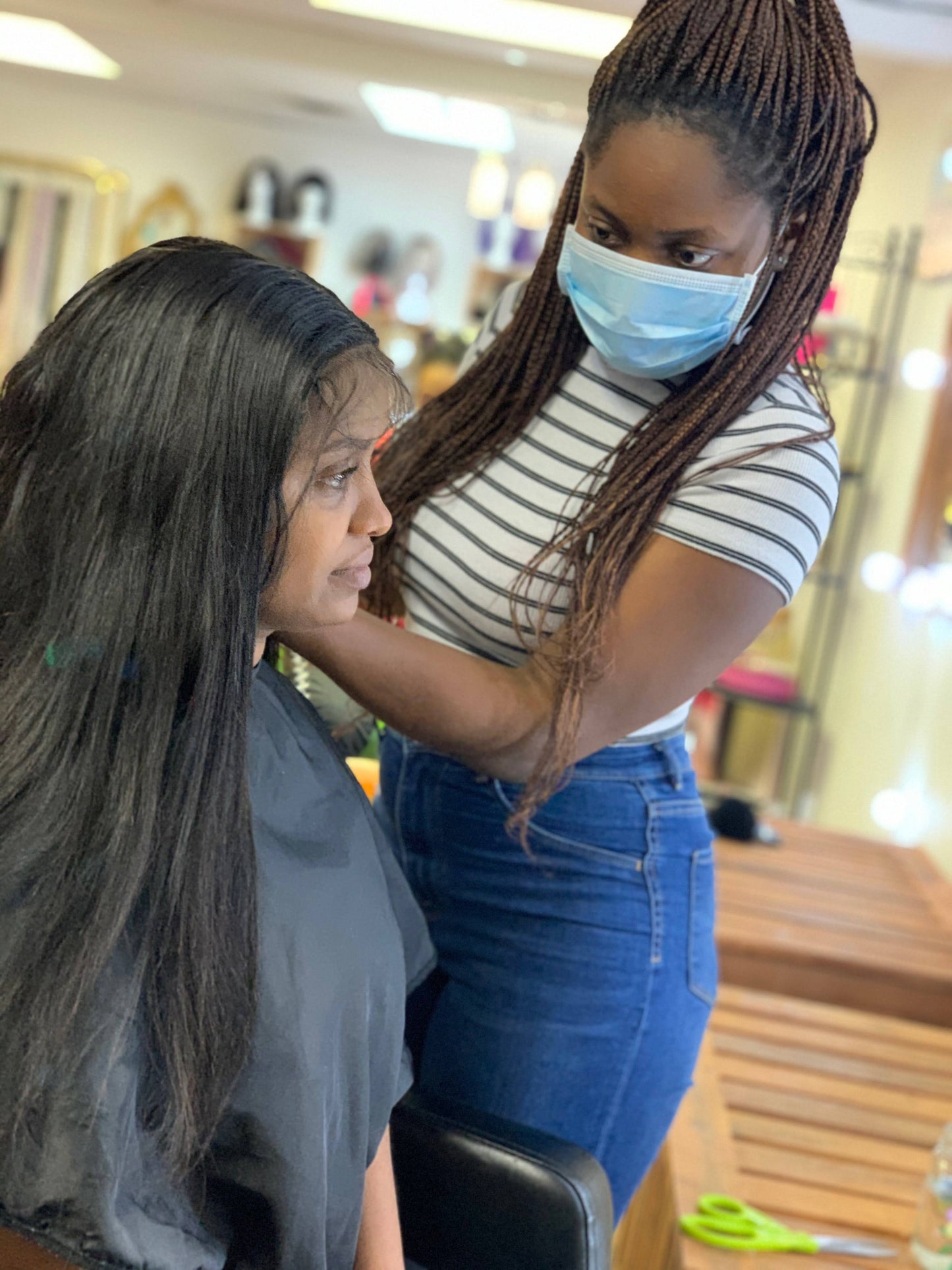 Wig Installation: Natural & Seamless