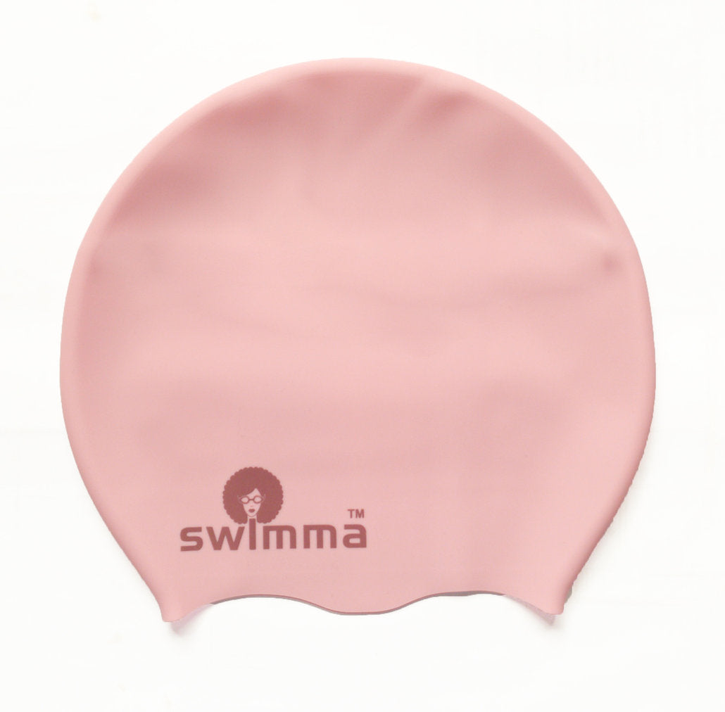 Swimma Swim Cap - Afro Kids ( 7 + & Adults)