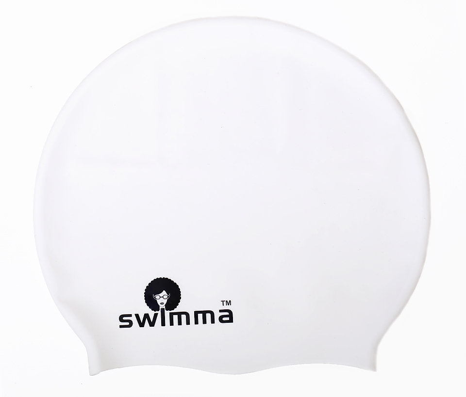 Swimma Swim Cap - Afro Kids ( 7 + & Adults)
